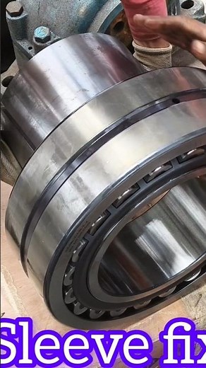 bearing sleeve fixing short video spherical roller bearing
