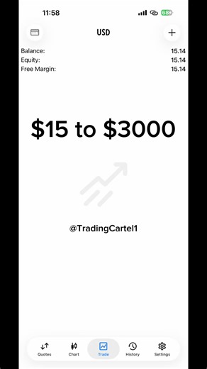 MrTradingCartel on Instagram: "🧠😬(Must Watch) Full Margin use indicator $15 - $3,000 leverage 1: Unlimited Standard account! 👉for best comment 300$ give away 🔥 good luck everyone ❤️ This isn’t financial advice. This is me documenting what worked after years of screen time and painful losses. ALWAYS MANAGE RISK. Indicator + Free signals link in bio 👆 #TradeSmart #Forex #ForexTrading #xauusd #ForexProfit"
