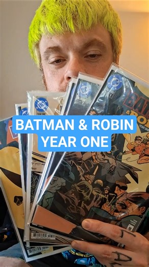 ICONIC!!! Batman & Robin year 1, finally finished it!! #batman #dccomics #batmanandrobin