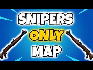 Fortnite Snipers Only Creative Map [Low Gravity] (Code: 7973-7415-7183)