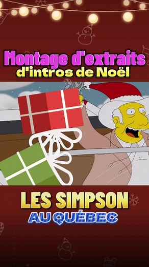 Un montage d'extraits d'intros des Simpson! #LesSimpson #Quebec #TheSimpsons