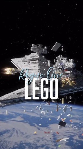 One of my favourite Rogue One scene in #lego Awesome #blender #animation by @ppierantozzi #starwars #rogueone #Andor | GeekCarl