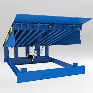 [Hot Item] Automatic Stationary Fixed Pit Hinged Lip Hydraulic Loading Container Dock Leveler for Loading Docks or Bays in Warehouse with Customized Sizes and Colors
