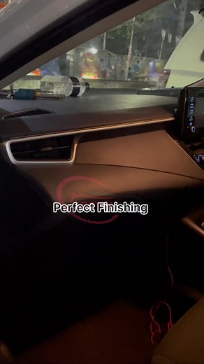 Upgrade your car interior with this incredibly awesome App Control Symphony Ambient Lighting. ✅ Mobile App Control ✅ Top Notch Quality ✅ Symphony Patterns ✅ Unlimited Colors ✅ Fixed Any One Color Mode ✅ Different Kind of modes (flow, basic, transition, flow, trailing, forward running, reverse running) ✅ Enjoy different functions of the application ✅ Through the app, you can create your own lighting effects and apply them to your car lights. ✅ Installation possible in any car ✅ Free Installation 