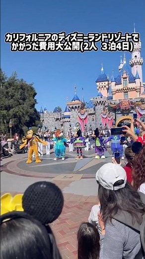 【費用公開💸】カリフォルニアディズニー 2人 3泊4日✨ #disney #disneyland #disneylandresort #dlr #カリフォルニアディズニー #ディズニーランド