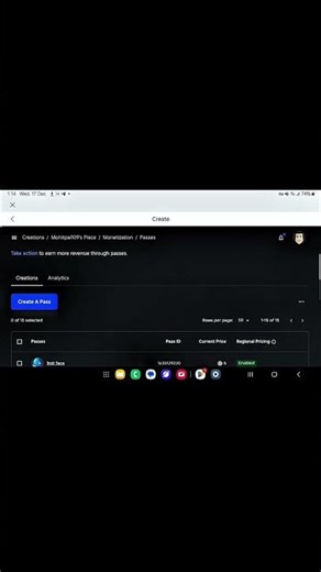 how to create a game pass 🤔 #roblox #shortvideo