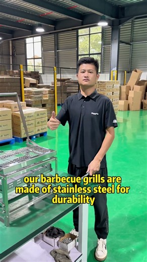Welcome to my barbecue grill factory!#BlazeForF2 #USA #Wholesale #OEM #RotisserieGrill