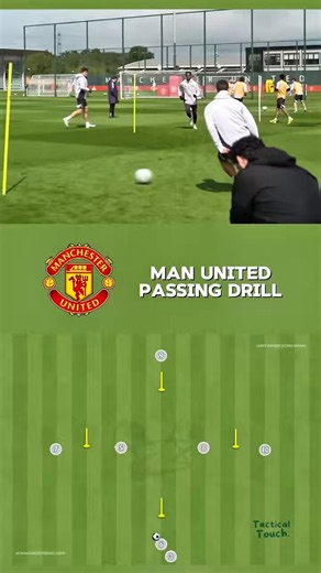 Manchester United - Passing Drill 🔴