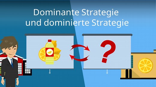 Dominante Strategie und dominierte Strategie - einfach erklärt