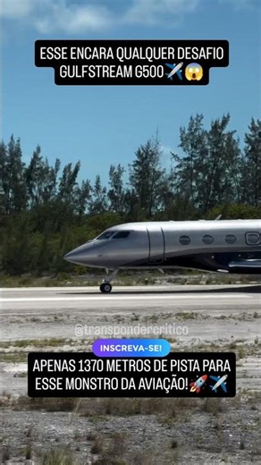 Limitless: Gulfstream G500 takes on any challenge (Short Runway) ✈️😱