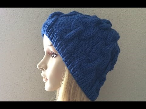 How To Knit A Chain Link Hat, Lilu's Handmade Corner Video # 9