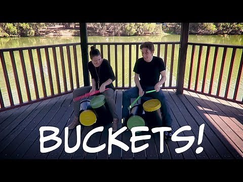 Bucket Drumming!