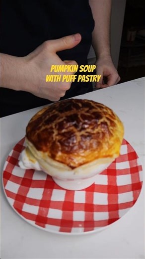 [2] Pumpkin Soup 🇫🇷 #french #cooking #soup #shorts