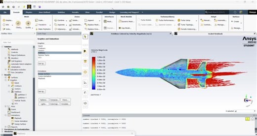 "Supersonic missile CFD study at 10° angle of attack" | BALAJI T.A posted on the topic | LinkedIn