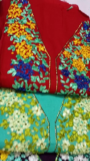 3.2K views · 30 reactions | Ribbon Work | Bahawalpur Hand Embroidery | Facebook