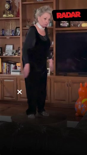 Roseanne Barr shocked fans with a nearly unrecognizable appearance in a viral table-dancing video. Link below for details. (🎥: INSTAGRAM) https://radaronline.com/p/roseanne-barr-unrecognizable-table-dancing-video/ | Radar Online