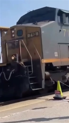 CSX 710 ES44AH Leads CSX I017 At Depew Amtrak Station 7/23/23