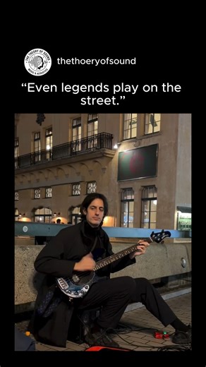 thetheoryofsound on Instagram: "This post features @davie504 Davie504 is a bassist known worldwide for his technical mastery, precision, and online presence. Beyond the polished videos and stages, moments like this show another side. A musician connecting directly with the street, the people, and the sound in real time. What makes this special isn’t complexity. It’s presence. No stage, no production. Just groove, timing, and interaction with the moment. This page curates musical moments like thi