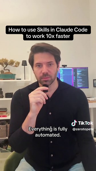 Founders, builders, use Skills. Use Claude Code. #founder #startup #entrepreneur #ai #claude