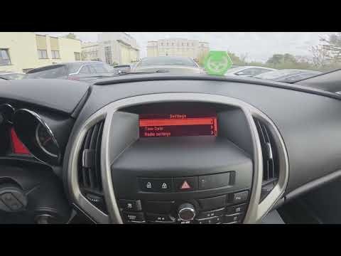 Opel Astra J (2009–2019) – How to Change Remote Door Unlock Mode