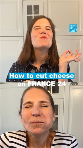 FRANCE 24 English on Instagram: "🇫🇷 🧀 With hundreds of distinct varieties to choose from, it’s safe to say France is a cheesy nation. But how in the heck are you supposed to slice it? Join FRANCE 24’s Genie Godula and Florence Villeminot for a lesson in cheese étiquette."