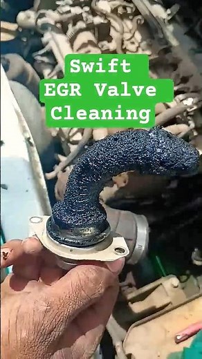 Swift EGR valve Cleaning.