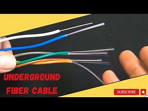 Fiber Optic Cable for Conduit Underground Installation by Corning Singlemode