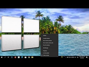 How to Add "ToolBar" To The "Taskbar" on Windows