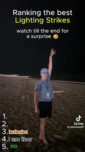 Ranking The BEST Lightning Strikes Caught On Camera