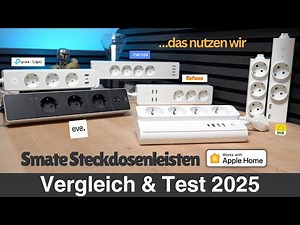 Smarte Steckdosenleisten mit HomeKit - Eve, Tapo, Meross, Refoss, Ikea & UseeLink
