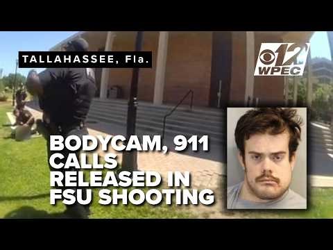FSU shooting bodycam and 911 calls released, showing frantic hunt for suspect