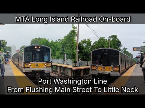MTA: LIRR M7 Ride From Flushing Main Street To Little Neck