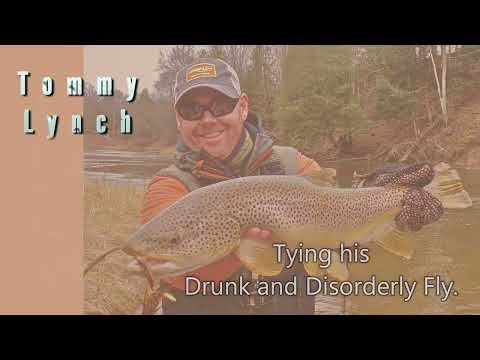 Tommy Lynch tying the Drunk and Disorderly Fly