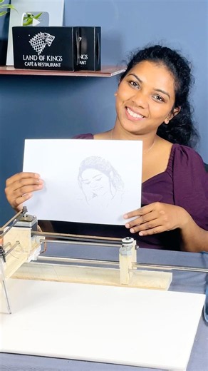 Arduino CNC Drawing Machine Draws My Portrait