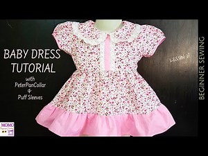 Baby Dress Sewing Tutorial - Beginners Sewing Lesson 61