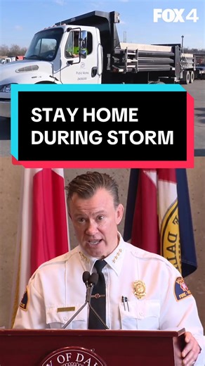 North Texas Winter Storm: Stay Home for Safety