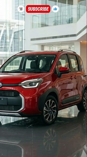 This red SUV is so cool... the new Sienta Cross 2026