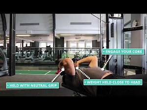 How To Do Lying Dumbbell Tricep Extension | Exercise Demo