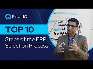 Top 10 Steps of the ERP Selection Process | ERP Selection Process