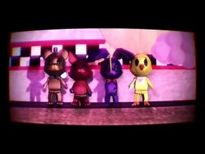 MMDxFNAF Chibis ~ Minions Banana Song ~ Freddy, Foxy, Bonnie & Chica