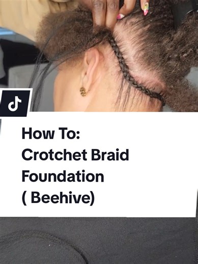 Tutorial: Crotchet Braid Foundation ( Beehive) 💥Read More Info Below. Follow To See More Tutorials. Call or text 301-485-9298. ONLY traveling Services. On the Go hair services only Jamaican Bounce Curl/ 1b/27 from Amazon. 💎Hairloss Consultations Available 💎Out of State Consultations Available ❗️Need an appointment? ✨️I AM A LICENSED TRAVELING STYLIST ALL STATES. TEXT 301-485-9298 FOR YOUR NEXT HOME VISIT. ❗️Extended Tutorials available For Subscribers Only $19.99.