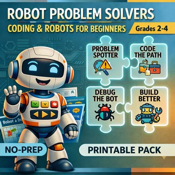 Coding for Beginners | Robot Problem Solving Grades 2-4