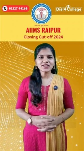 🎓 AIIMS Raipur NEET 2024 Cutoff | Category-wise Marks, Rank & Seat Matrix Explained