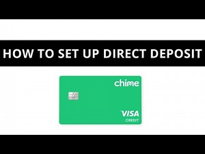 How to set up direct deposit on Chime ?