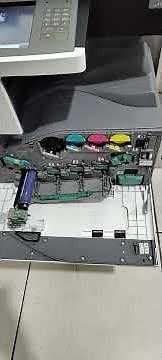 Lexmark X950 or C950 with white streak. One possibility is the imaging unit.