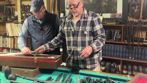 An unexpected find - incredible Civil War swords revealed