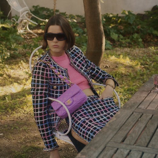 69K views · 369 reactions | Model Vivienne Rohner embodies the CHANEL Spring-Summer 2022 Ready-to-Wear collection campaign inspired by the nonchalant moments of summer. Film directed by Inez & Vinoodh. The collection is now available in boutiques. Camera Fujifilm XT3 | CHANEL | Facebook