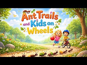 Ant Trails and Kids on Wheels | Kids Song About Teamwork and Kindness #teamworkforkids #kindness