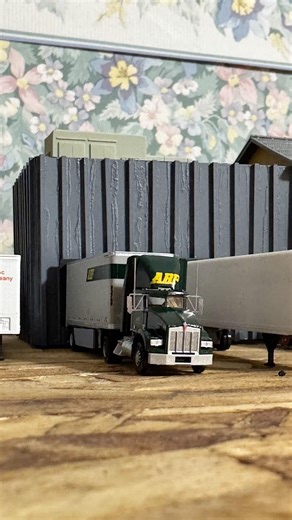 New Addition to the N Scale Trucking Fleet #ABF