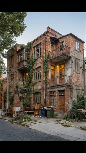 Vkuoo on Instagram: "🏛️✨ BREATHING NEW LIFE INTO OLD WALLS — MEET THE AI REVIVALISTS We just gave a old building a digital heart transplant. Watch crumbling bricks transform into a luminous cofes. 👇 “We don’t erase history—we upgrade its operating system.” #Architecture #aidesign #ArchitecturalAnimation / #AIArchitecture #aiworkflow ❤️ Drop ♻️ if you believe old buildings deserve futures, not just pasts."